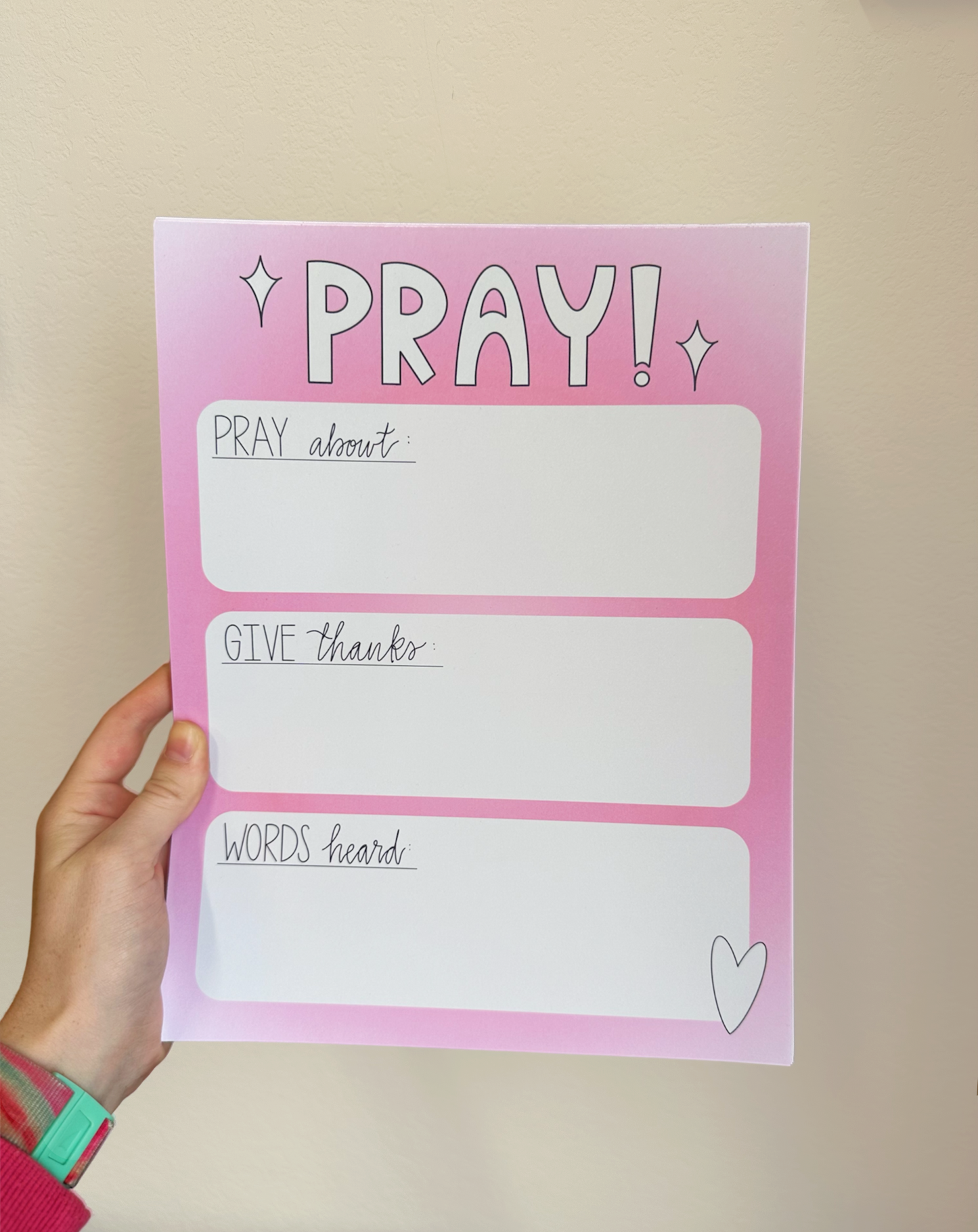 Prayer Notepad