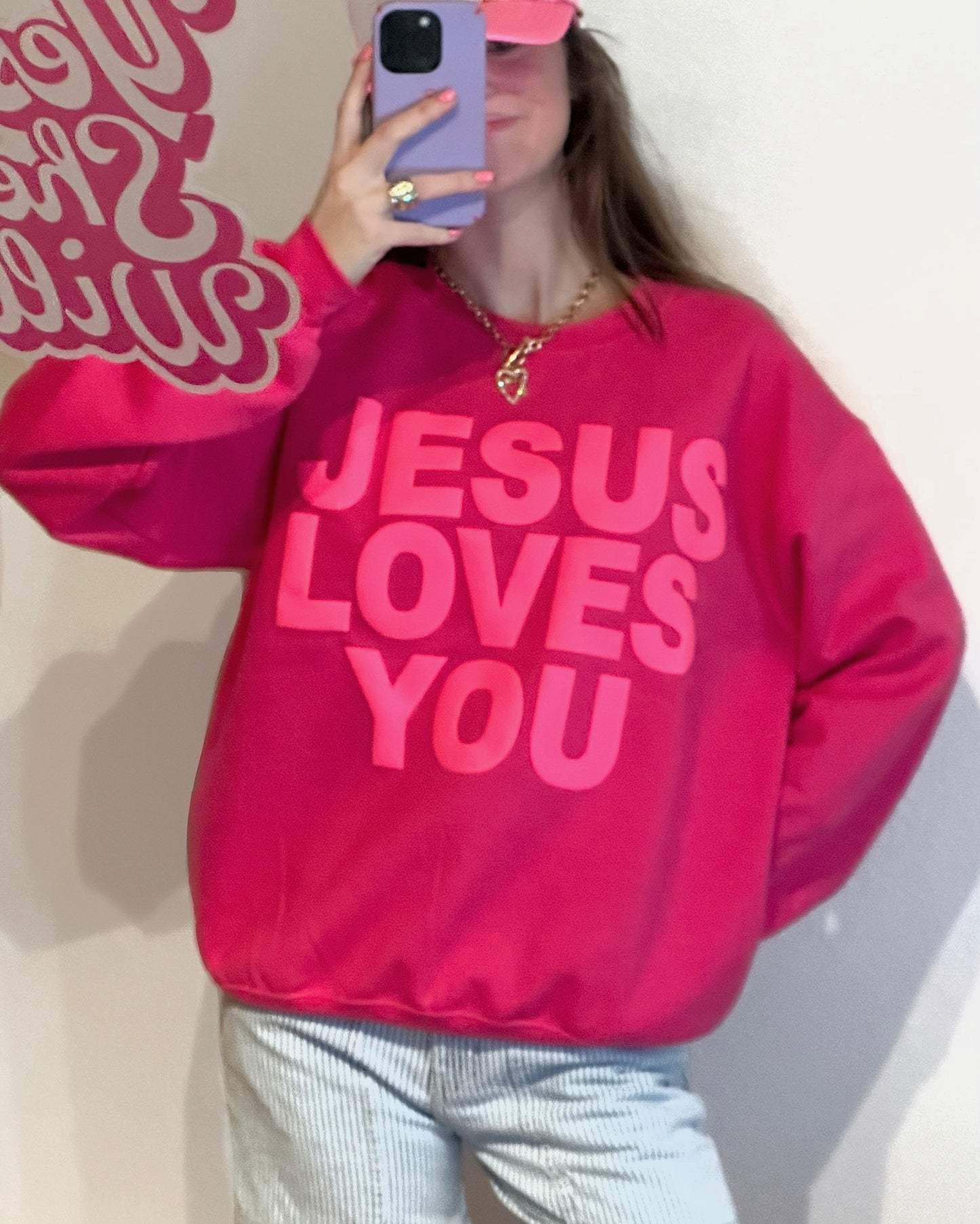 Jesus Loves You Sweatshirt