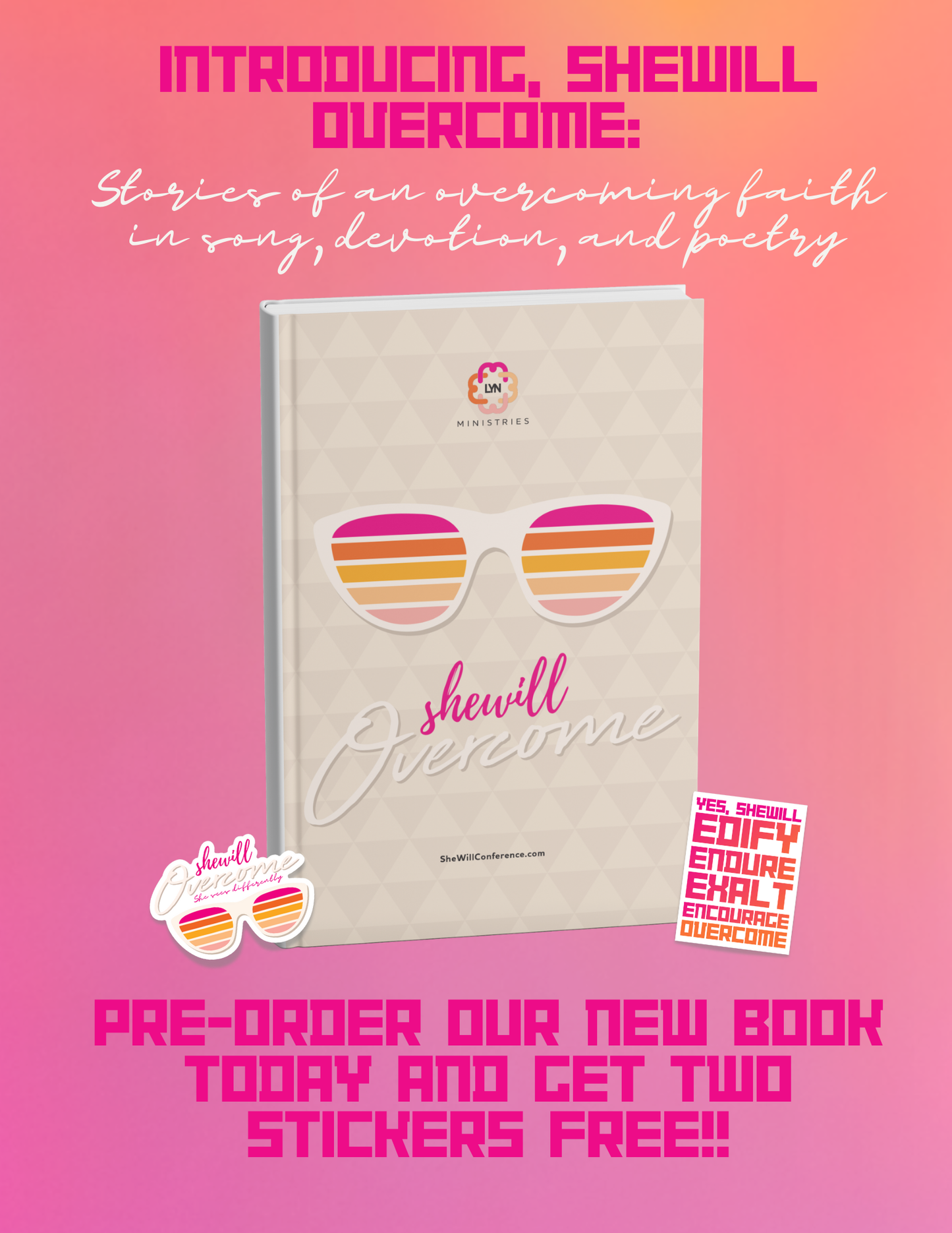★PREORDER★ Shewill Overcome Book